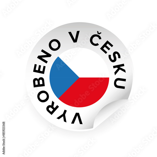 Made in Czech republic czech language: Vyrobeno v Cesku