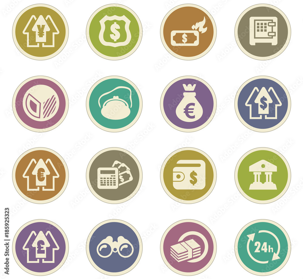 Business paper stickers Business paper stickers