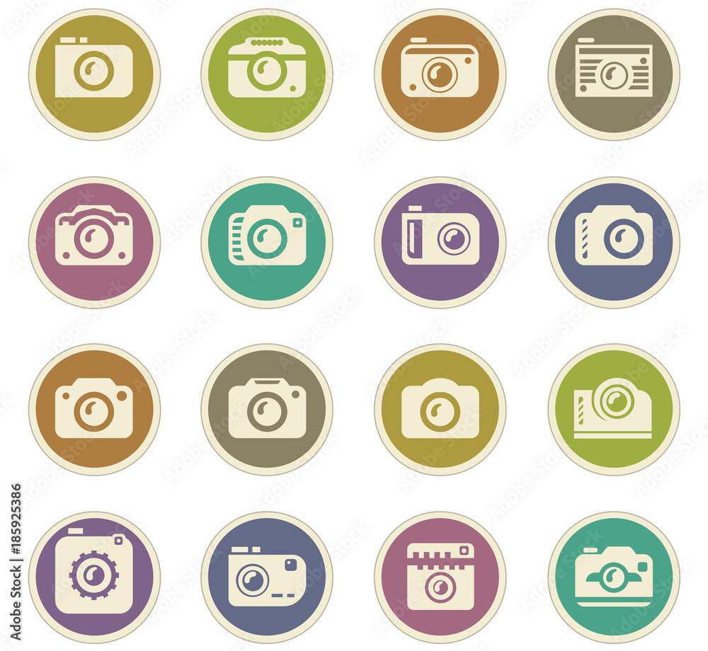 photo camera paper stickers photo camera paper stickers
