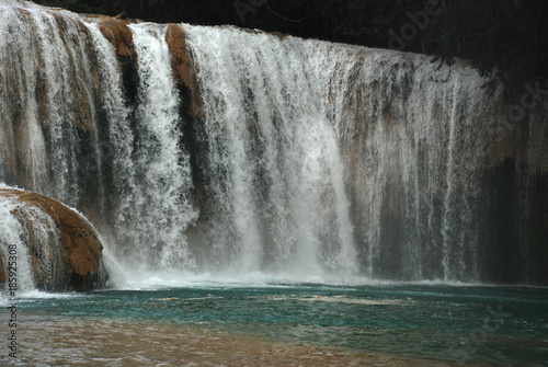 Agua azul in Chiapas