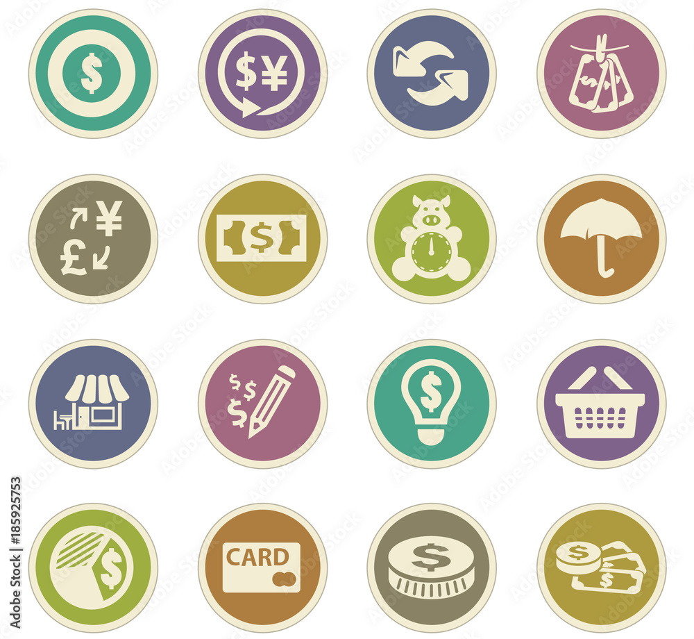 E-commers icons set