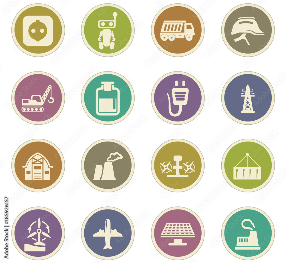 Industry paper stickers Industry paper stickers
