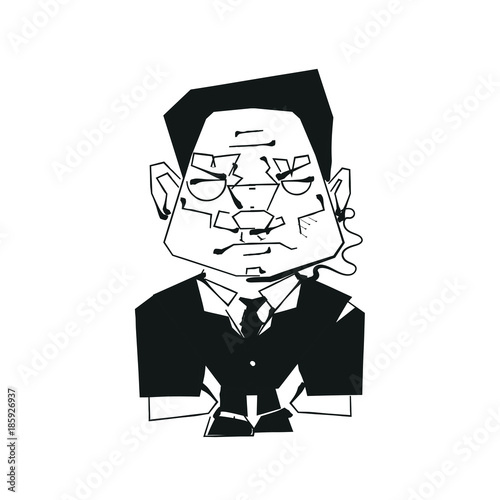 Bodyguard Bouncer illustration