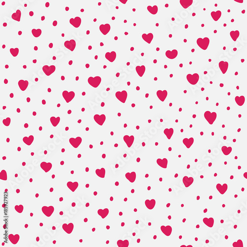Hearts pattern. Can be used for textile, website background, book cover, packaging.