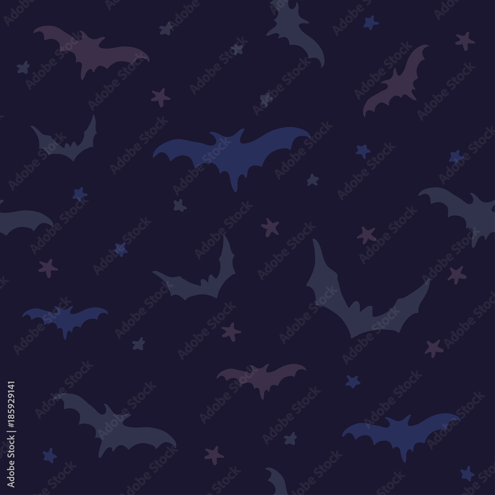 seamless vector pattern with bats. Endless texture for wallpaper, fill, web page background, surface texture. seamless vector pattern with bats. Endless texture for wallpaper, fill, web page background, surface texture.