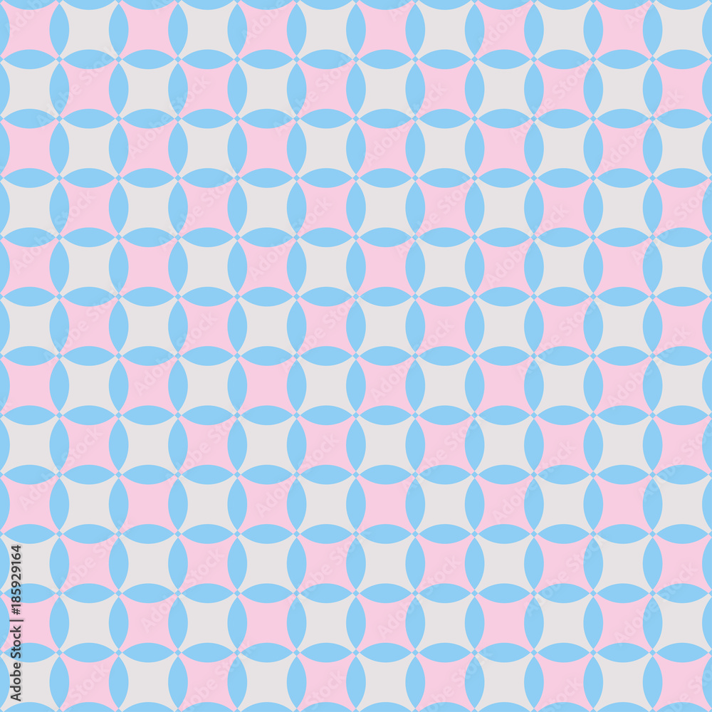 Abstract seamless pattern with circles. Can be used for textile, website background, book cover, packaging.