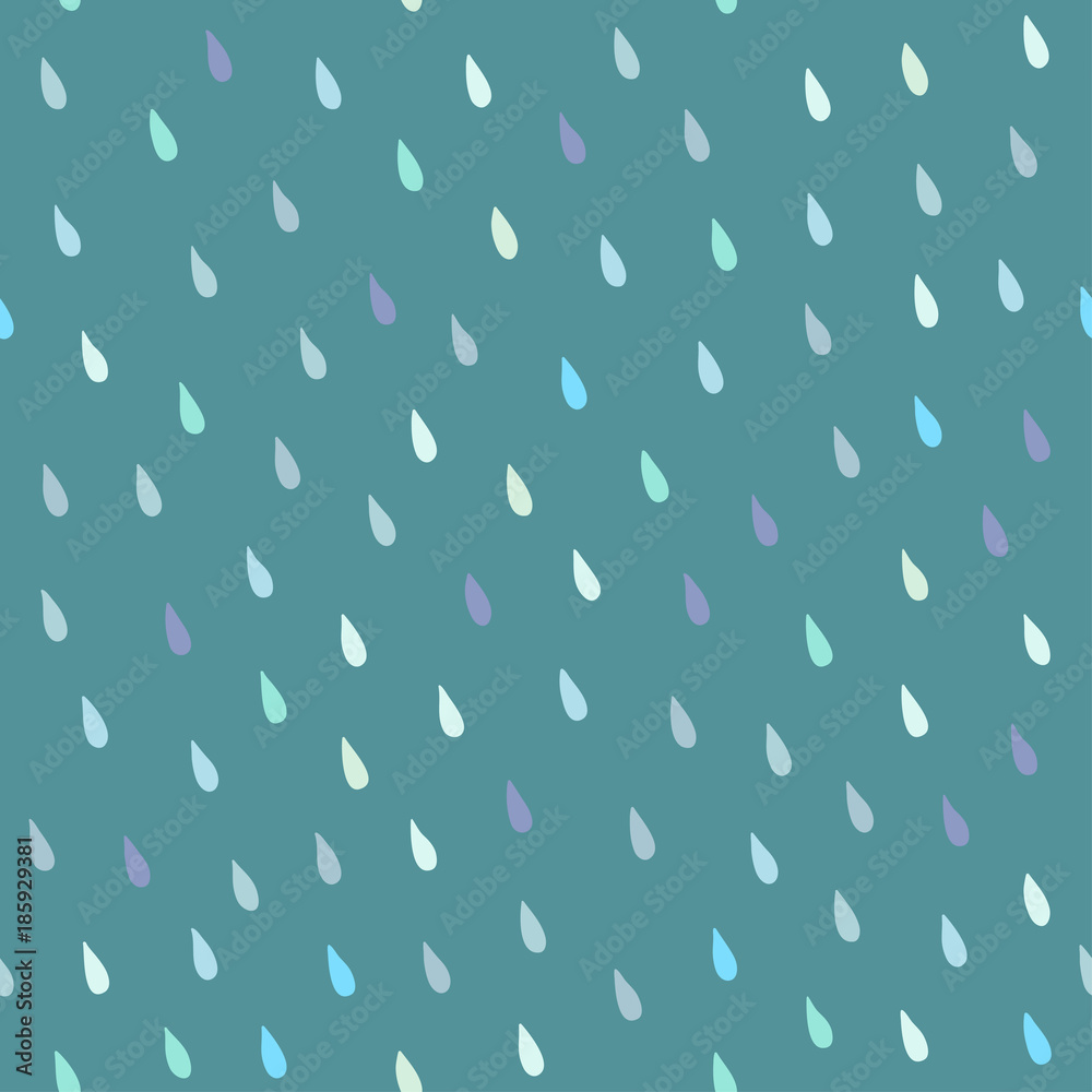Vector rain drops seamless pattern. Texture for wallpaper, fills, web page background. Vector rain drops seamless pattern. Texture for wallpaper, fills, web page background.