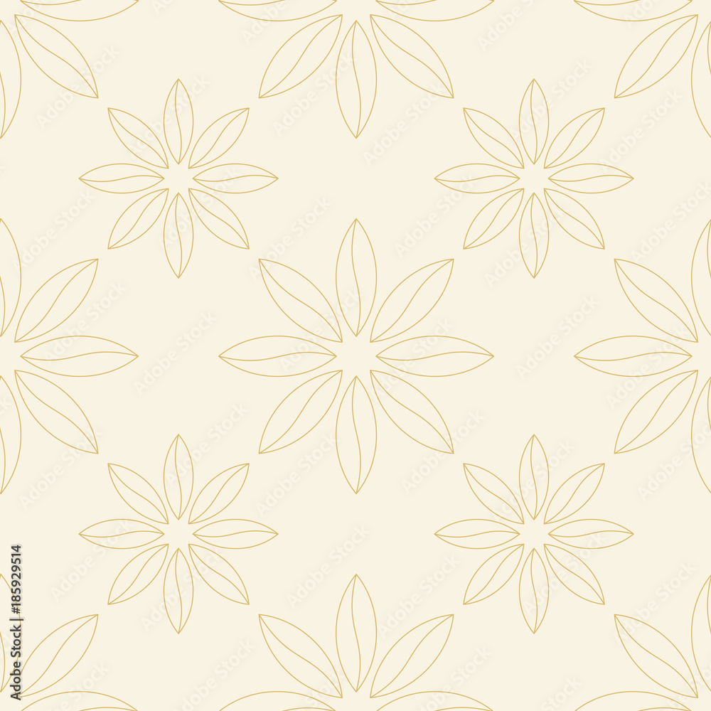 Abstract flower seamless pattern. Abstract flower seamless pattern.
