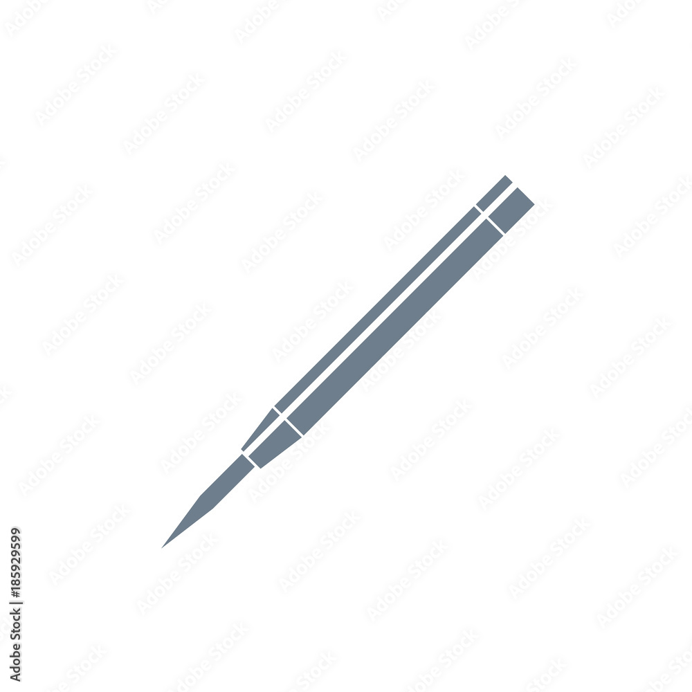 Scriber in vector flat. Required tool in the wizard. Scriber in vector flat. Required tool in the wizard.
