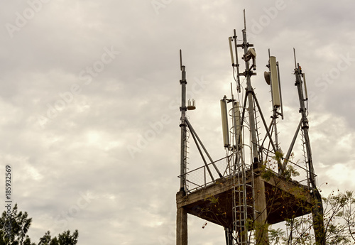 A radio mast in Gikondo,Kigali photo