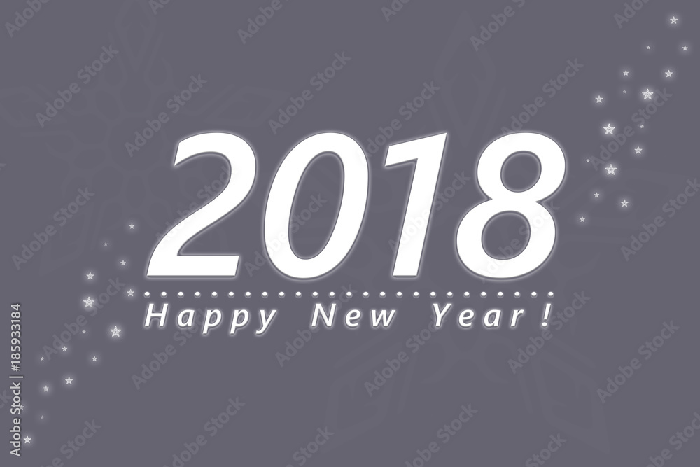 2018 - Happy New Year