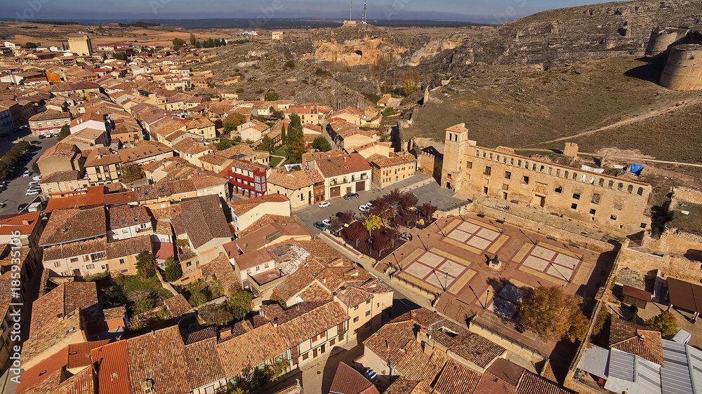 Berlanga de Duero famous medieval village in Soria province, Spain