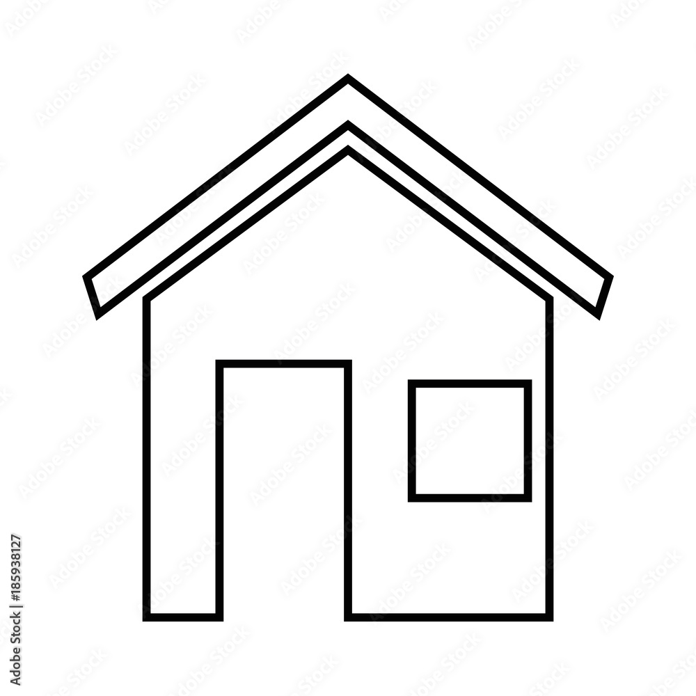 house silhouette isolated icon vector illustration design house silhouette isolated icon vector illustration design