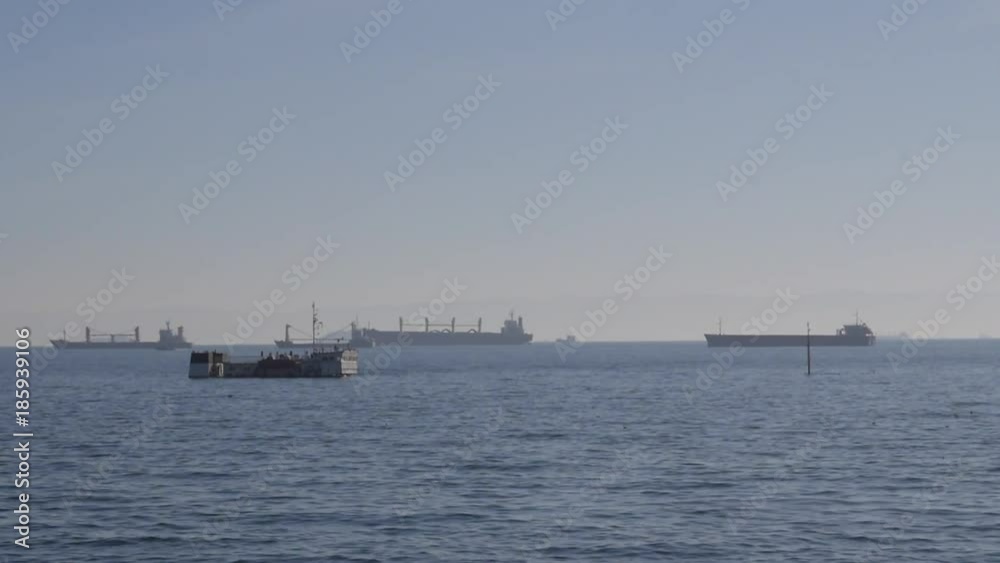 ship run aground in the sea, shipwreck abandoned sink boat