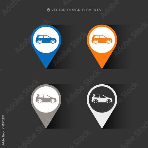 Free Download Web design of car icon - GFXLoad