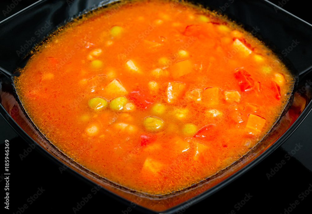 red vegetable soup red vegetable soup