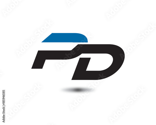 pd letter logo photo