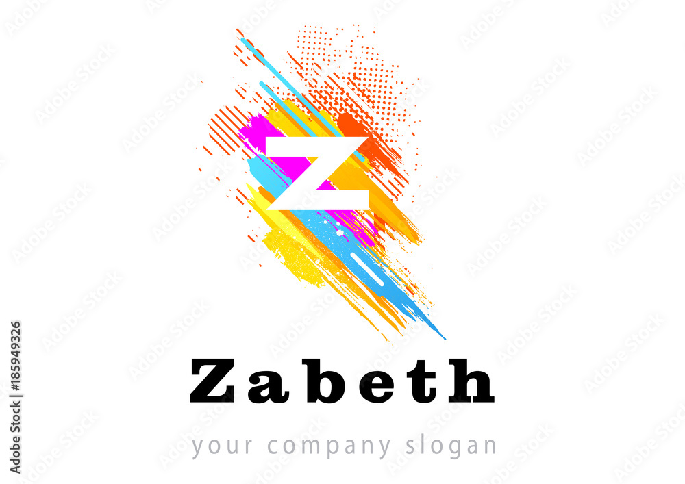 Fototapeta letter Z logo Template for your company