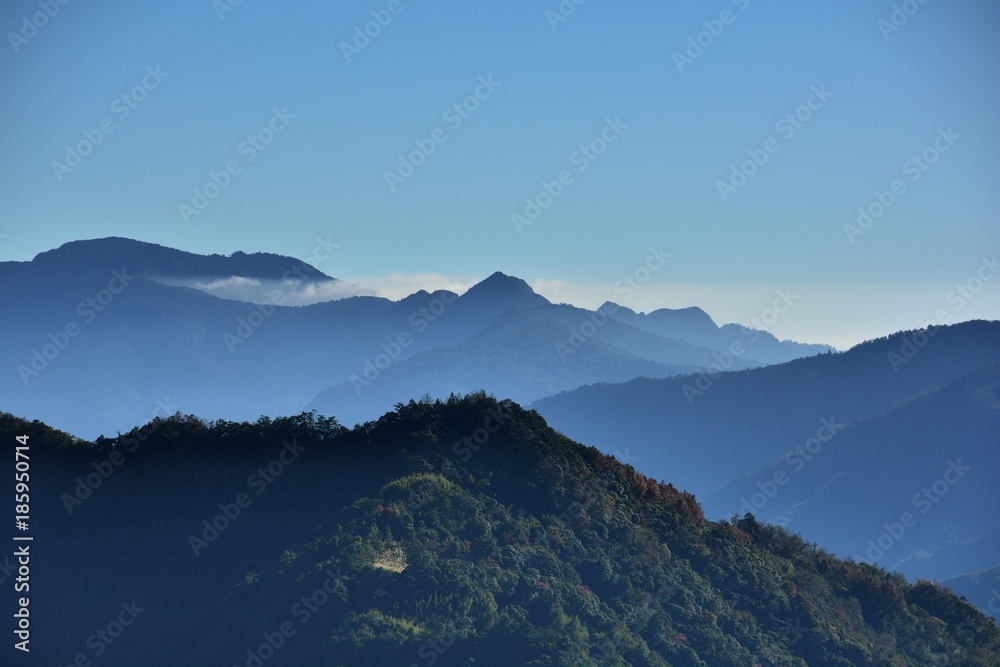  Mountain landscape in the Hsinchu,Taiwan.