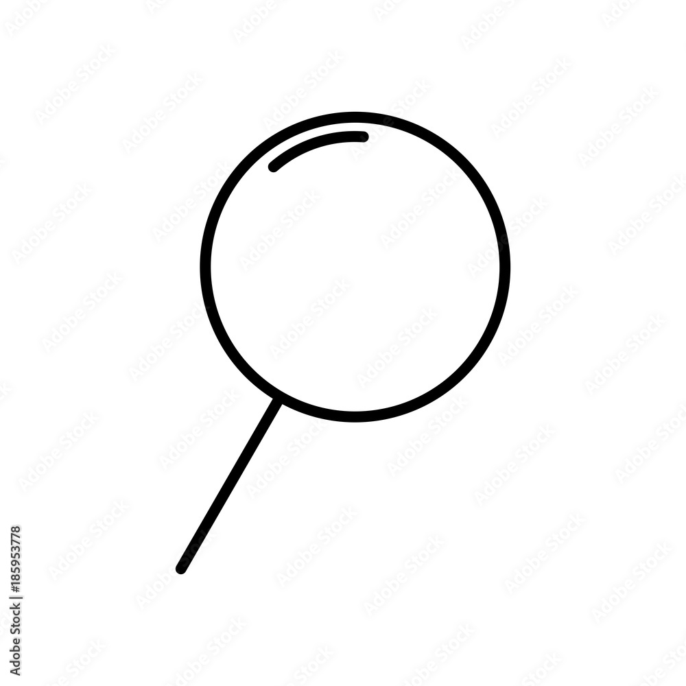search outline logo icon design search outline logo icon design