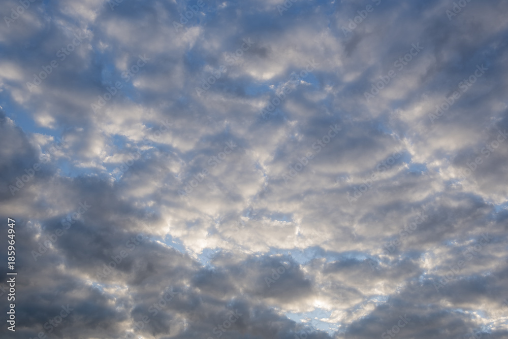 Fototapeta premium Beautiful cloud in the morning 