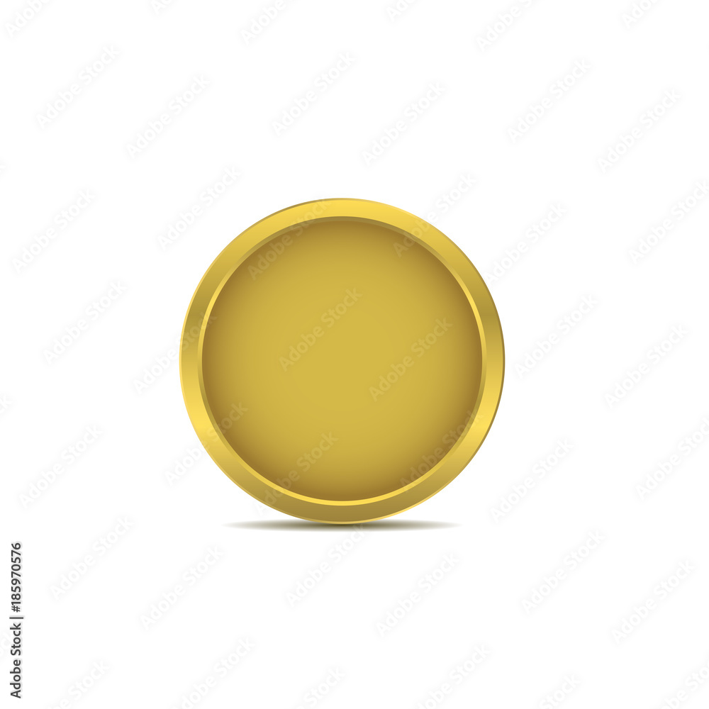 Golden label icon