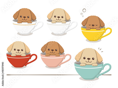 プードル　イラスト