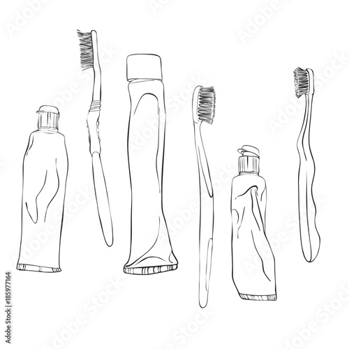 toothbrushes and toothpastes