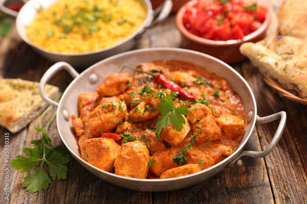 chicken with cream and spice chicken with cream and spice