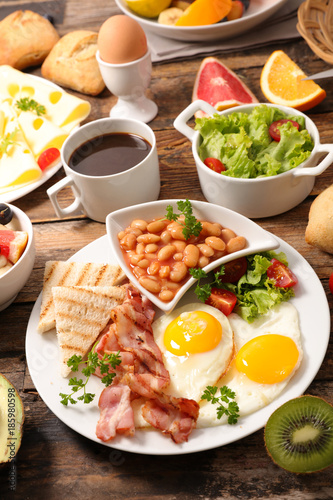 healthy english breakfast