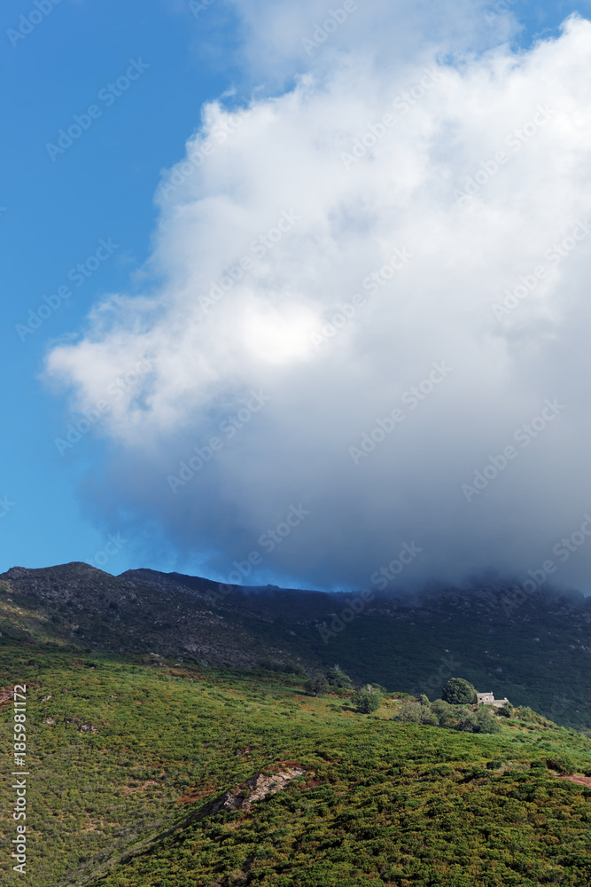 Cime de Stellla montagne de haute Corse