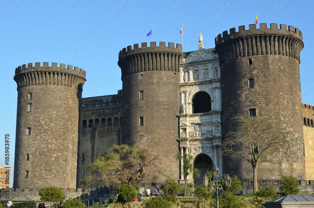 Naples - Castle Nuavo (Maschio Angioino)