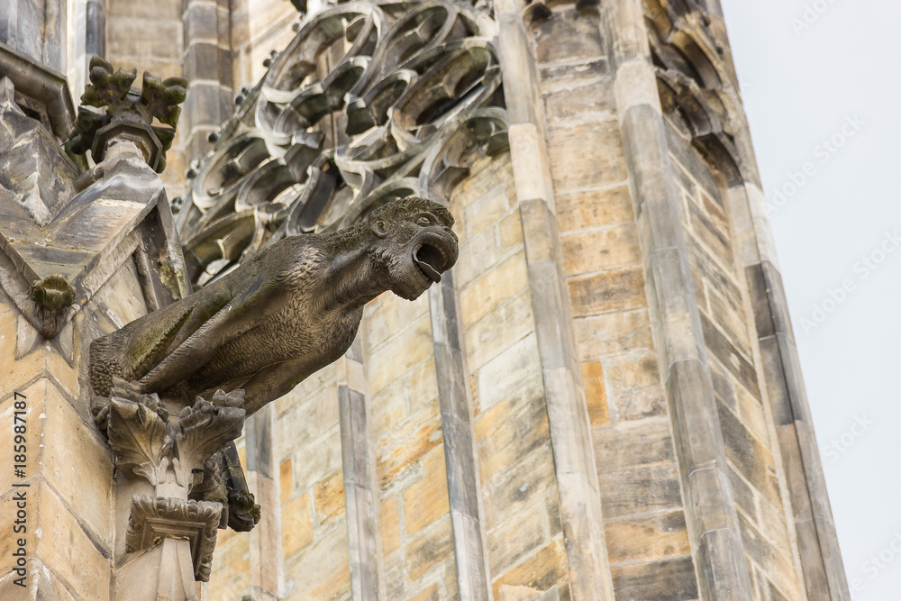 Saint Vitus Cathedral gargoyle
