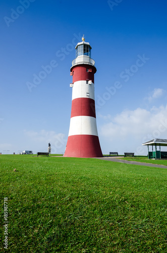Plymouth Hoe, Smeaton's Tower, Plymouth, England