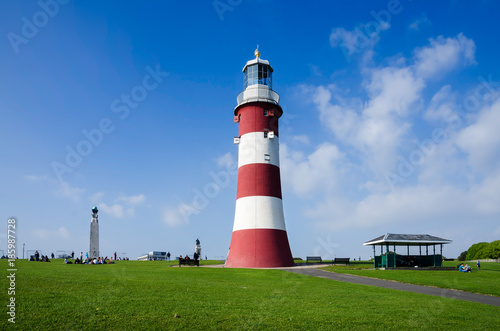 Plymouth Hoe, Smeaton's Tower, Plymouth, England