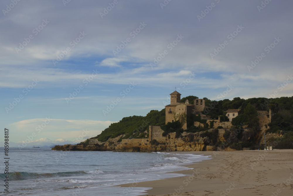 Tamarit castle in Tarragona, Spain