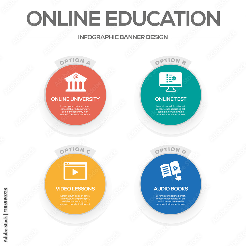 Online Education Concept Online Education Concept