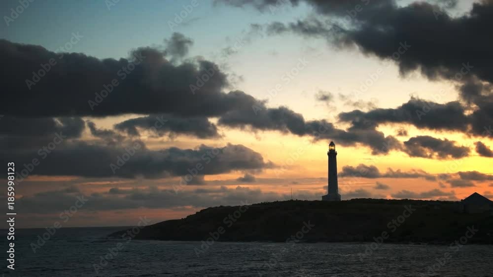 sunset at west australia's cape leeuwin lighthouse, situated at the most south westerly tip of australia sunset at west australia's cape leeuwin lighthouse, situated at the most south westerly tip of australia