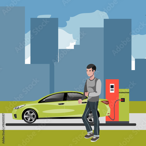 The machine at the gas station