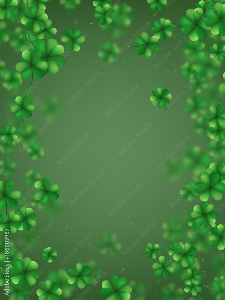 Irish template for design card, invitation. EPS 10 vector Irish template for design card, invitation. EPS 10 vector