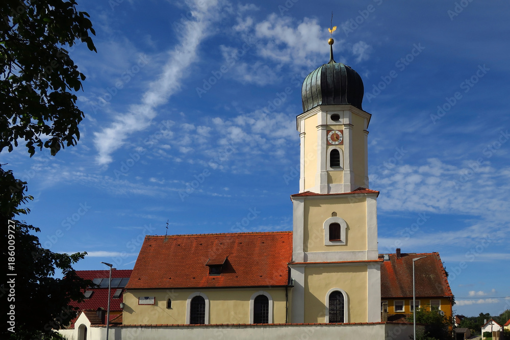 Kirche Villersbronn, Bayern, Deutschland