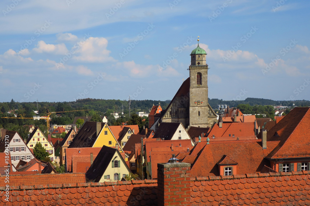 Fototapeta premium Dinkelsbühl, Bayern, Deutschland
