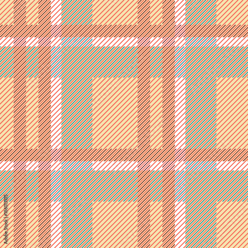 Seamless checkered plaid vector pattern