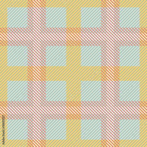 Seamless checkered geometric print