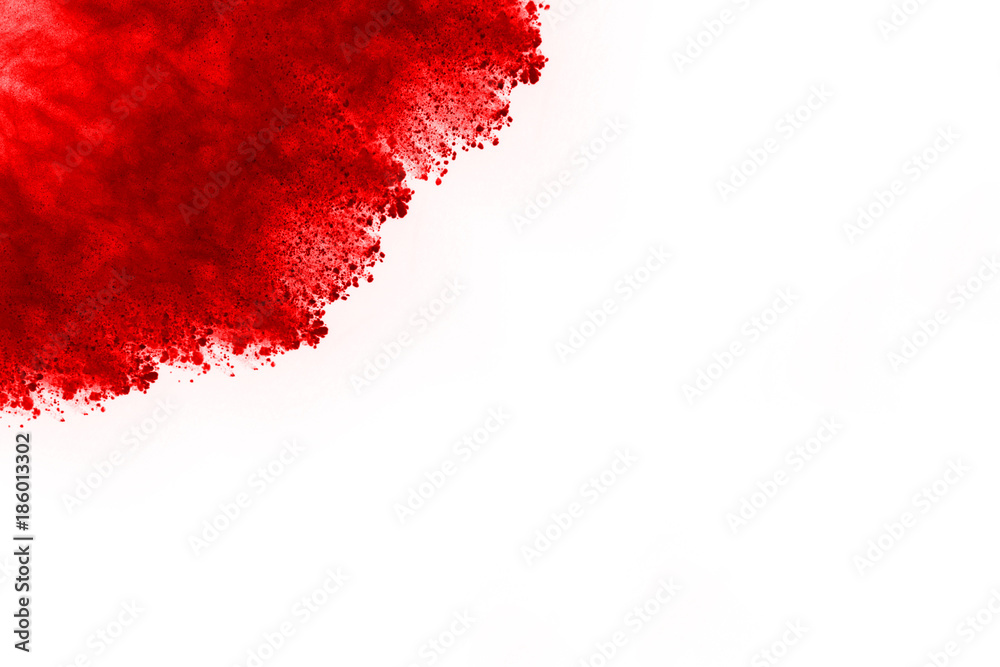 abstract powder splatted background. Red powder explosion on black background. Colored cloud. Colorful dust explode. Paint Holi. abstract powder splatted background. Red powder explosion on black background. Colored cloud. Colorful dust explode. Paint Holi.