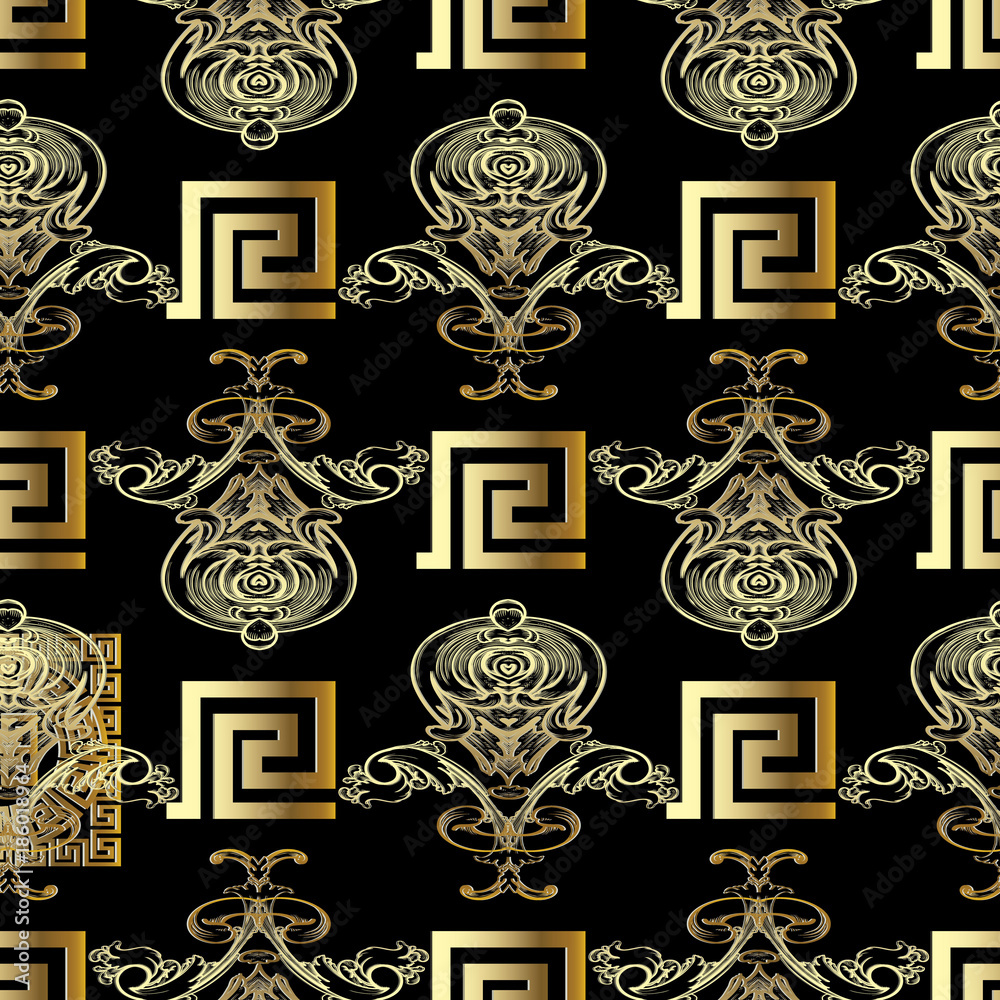 Gold and Black Ace of Spades Pattern on Geometric Mosaic Abstract Background  Luxury Ornament Style. 29099642 Vector Art at Vecteezy