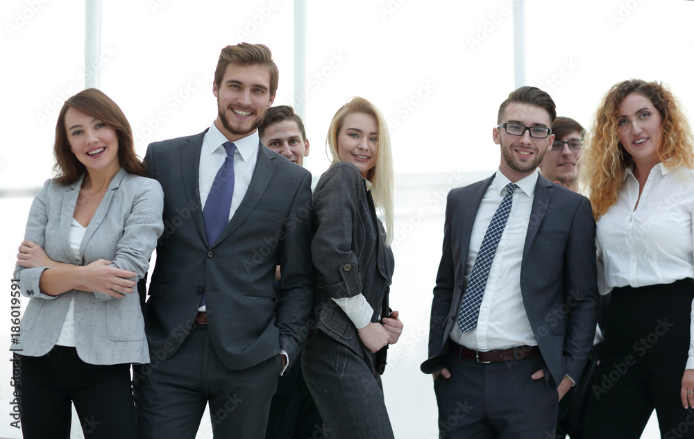 closeup.friendly business team. closeup.friendly business team.