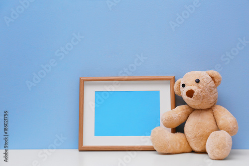 Child's room interior detai...