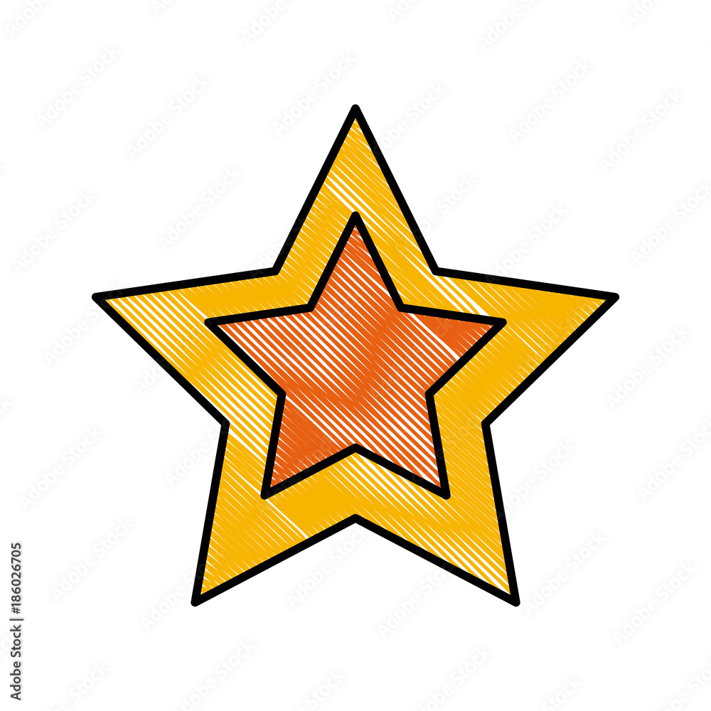 Star shape symbol icon vector illustration graphic design Star shape symbol icon vector illustration graphic design