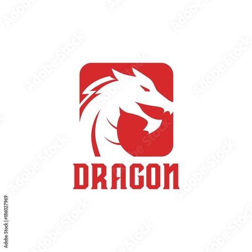 Dragon Logo Vector Art